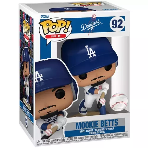 Funko Pop! Mookie Betts #92 Los Angeles Dodgers MLB Box