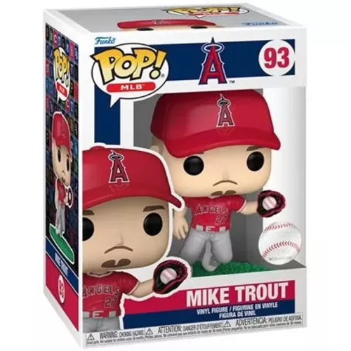 Funko Pop! Mike Trout #93 Los Angeles Angels MLB Vinyl Figure Box