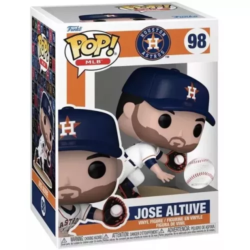 Funko Pop! Jose Altuve #98 Houston Astros MLB Vinyl Figure Box