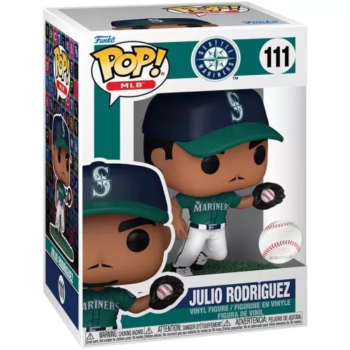 Funko Pop! Julio Rodríguez #111 Seattle Mariners MLB Box