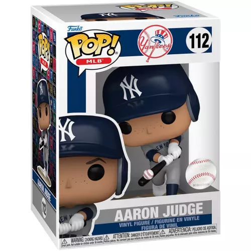 Funko Pop! Aaron Judge #112 New York Yankees MLB Vinyl Figure Box
