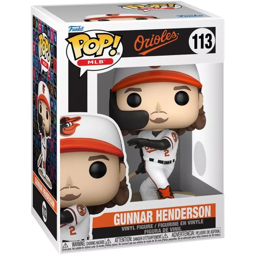 Funko Pop! Gunnar Henderson #113 Baltimore Orioles Box