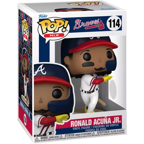 Funko Pop! Ronald Acuña Jr. #114 Atlanta Braves MLB Box
