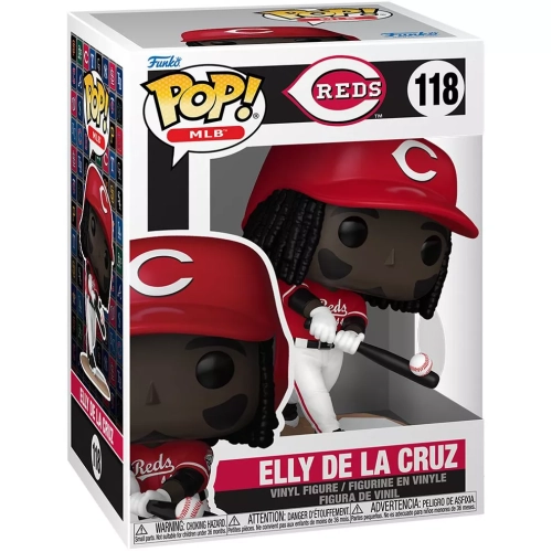 Funko Pop! Elly De La Cruz #118 Cincinnati Reds MLB Box