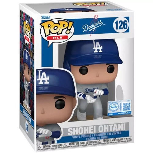 Funko Pop! Shohei Ohtani #126 New Pose Los Angeles Dodgers Box