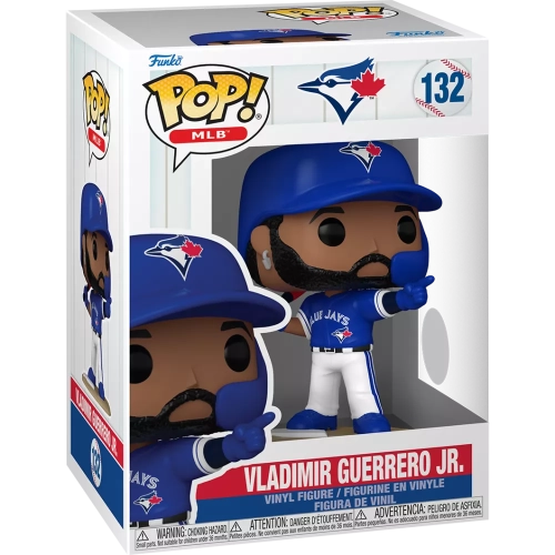 Funko Pop! Vladimir Guerrero Jr. #132 Blue Uniform Box