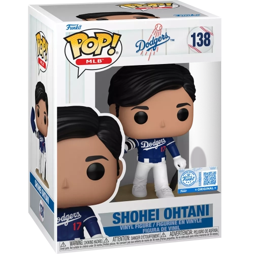Funko Pop! Shohei Ohtani #138 Salute Los Angeles Dodgers Box