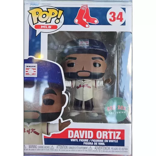 Funko Pop! David Ortiz #34 Boston Red Sox MLB Vinyl Figure Box