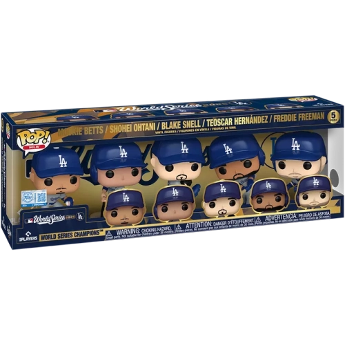 Funko Pop! Blake Snell 5 Pack 2025 Los Angeles Dodgers Box