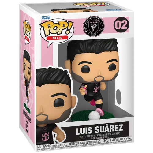 Funko Pop! Luis Suárez #02 Miami Club Internacional Futbol MMXX Box