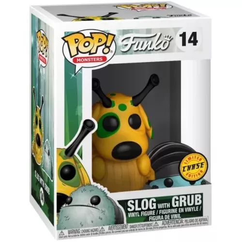 Funko Pop! Slog with Grub #14 Shell Closed Chase Wetmore Forest Box
