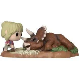 Dr. Sattler with Triceratops image