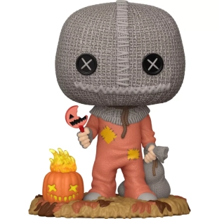 Sam with Pumpkin image