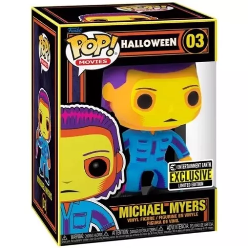Funko Pop! Michael Myers #03 Blacklight Halloween Movies Box