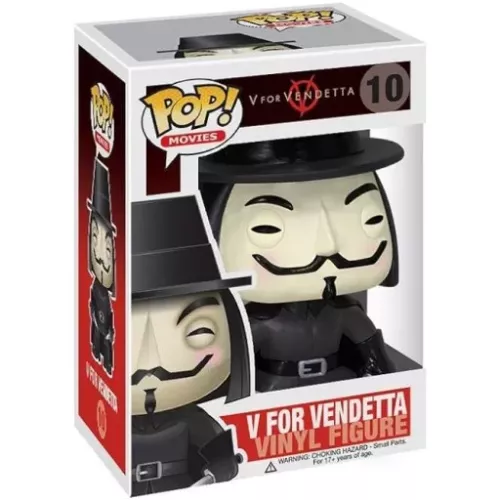 Funko Pop! V for Vendetta #10 Movies Vinyl Figure Box