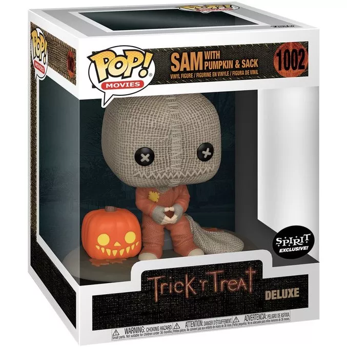 Sam with Pumpkin & Sack Box