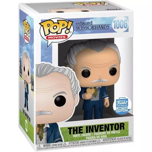 Funko Pop! The Inventor #1006 Edward Scissorhands Movies Box
