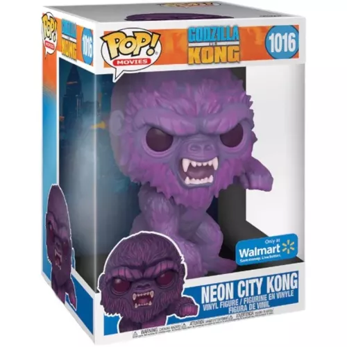 Funko Pop! Neon City Kong #1016 10 Inch Godzilla vs. Kong Box