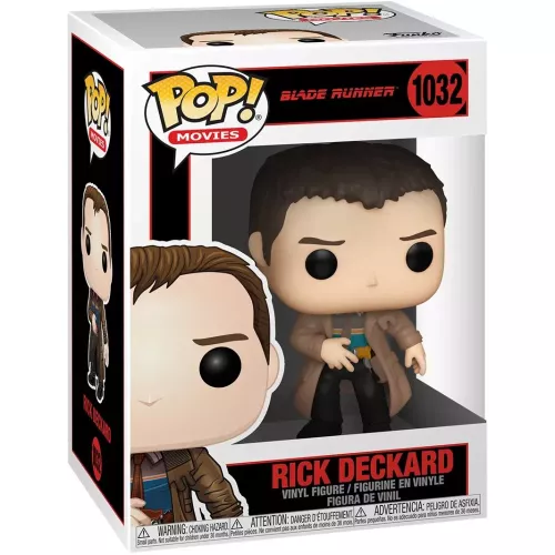 Funko Pop! Rick Deckard #1032 Blade Runner Movies Vinyl Figure Box