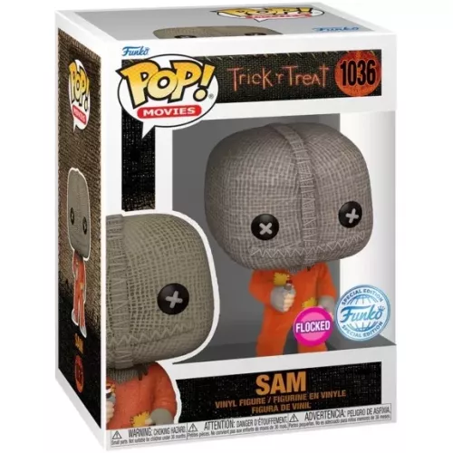 Funko Pop! Sam #1036 Flocked Trick 'r Treat Movies Box