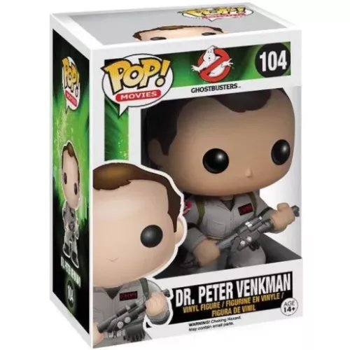 Funko Pop! Dr. Peter Venkman #104 Ghostbusters Movies Box