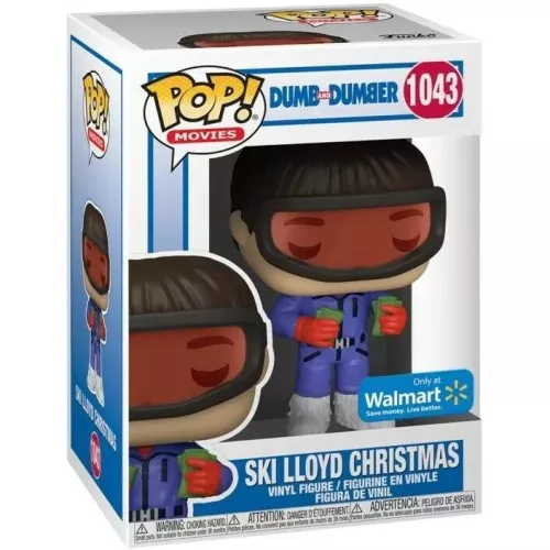 Funko Pop! Ski Lloyd Christmas #1043 Dumb and Dumber Box