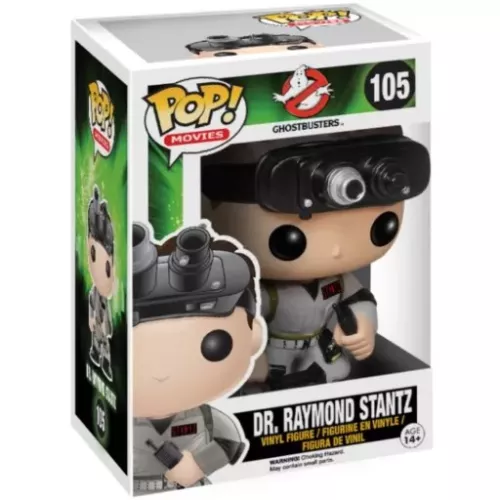 Funko Pop! Dr. Raymond Stantz #105 Ghostbusters Movies Box