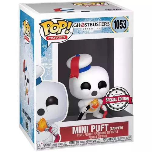 Funko Pop! Mini Puft (Zapped) #1053 Ghostbusters Afterlife Box