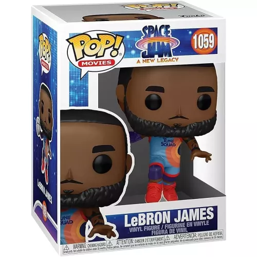 Funko Pop! LeBron James #1059 Jumping Space Jam A New Legacy Box