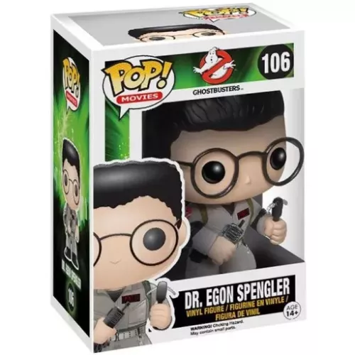 Funko Pop! Dr. Egon Spengler #106 Ghostbusters Movies Box