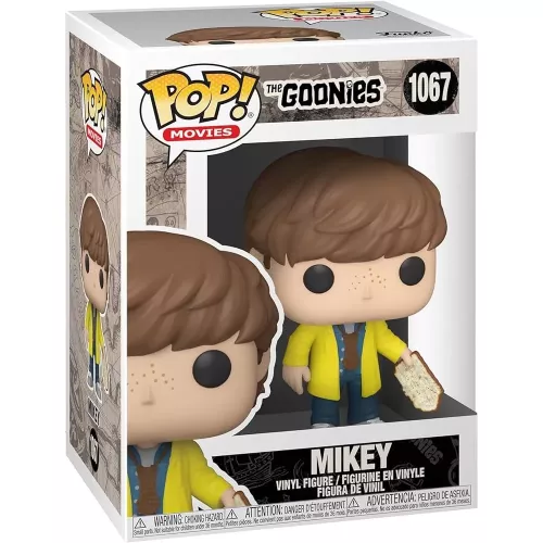 Funko Pop! Mikey #1067 with Map The Goonies Movies Box
