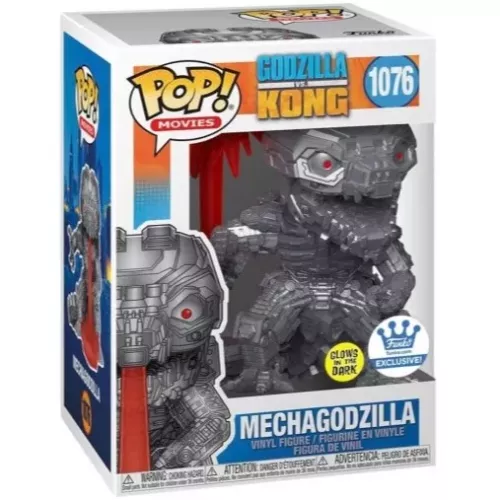 Funko Pop! Mechagodzilla #1076 Glows in the Dark Godzilla vs. Kong Box
