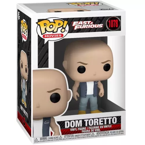 Funko Pop! Dom Toretto #1078 Fast & Furious Movies Box