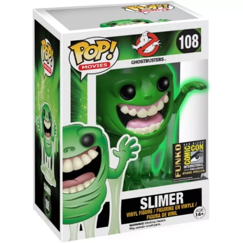 Funko Pop! Slimer #108 Glows in the Dark Ghostbusters Box