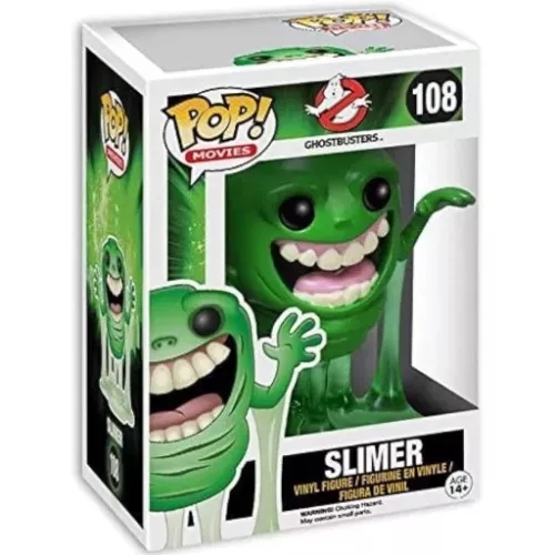 Funko Pop! Slimer #108 Ghostbusters Movies Vinyl Figure Box