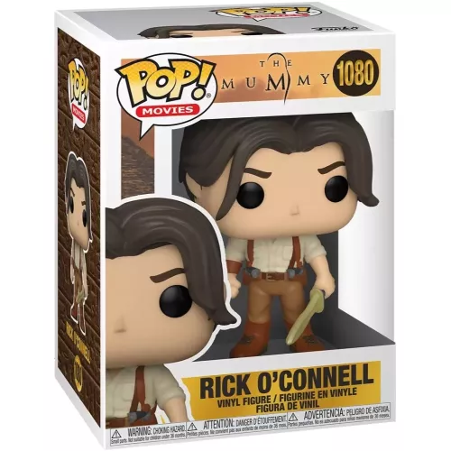Funko Pop! Rick O'Connell #1080 The Mummy Movies Vinyl Figure Box
