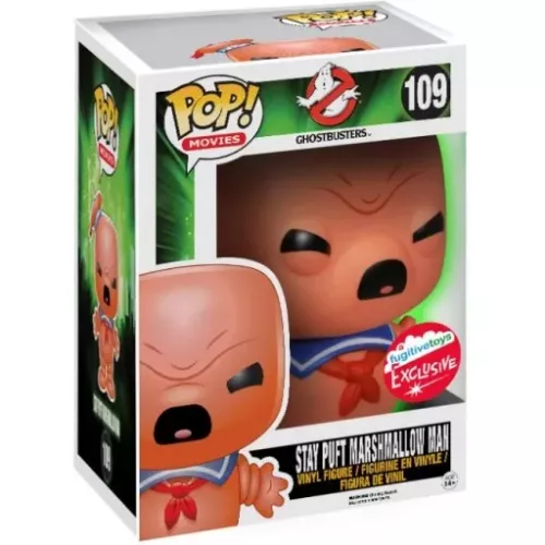 Funko Pop! Stay Puft Marshmallow Man #109 Angry 6 Inch Glows in the Dark Box