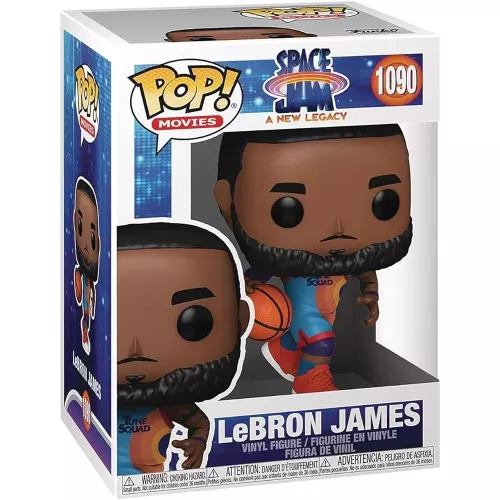 Funko Pop! LeBron James #1090 Dribbling Space Jam A New Legacy Box