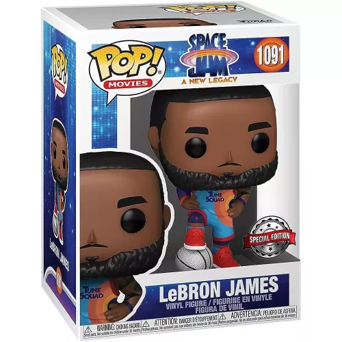 Funko Pop! LeBron James #1091 Standing Space Jam A New Legacy Box