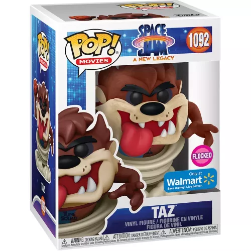 Funko Pop! Taz #1092 Flocked Space Jam A New Legacy Box