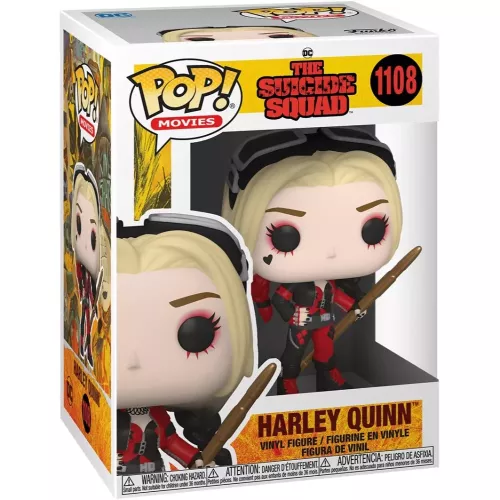 Funko Pop! Harley Quinn #1108 Bodysuit DC The Suicide Squad Box