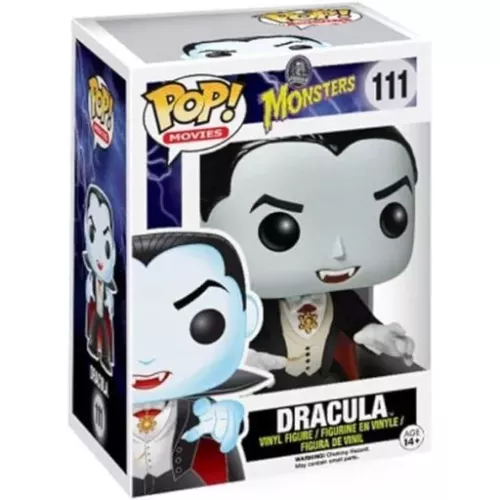 Funko Pop! Dracula #111 Universal Monsters Movies Vinyl Figure Box
