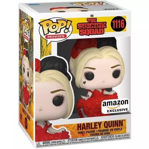 Funko Pop! Harley Quinn #1116 Dress DC The Suicide Squad Box