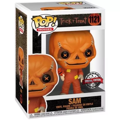Funko Pop! Sam #1121 Trick 'r Treat Movies Vinyl Figure Box
