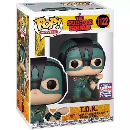 Funko Pop! T.D.K. #1122 DC The Suicide Squad Movies Box