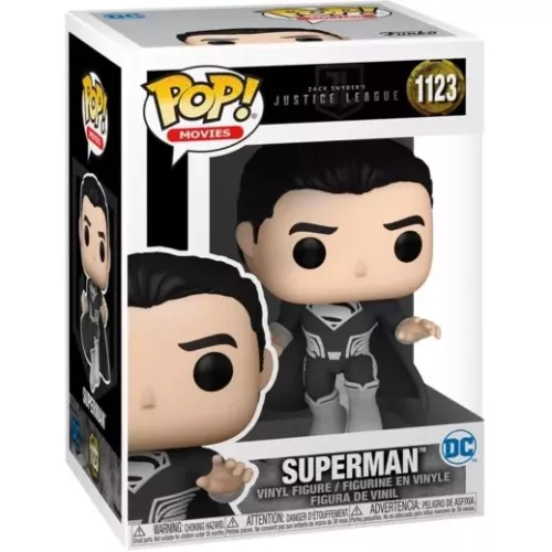 Funko Pop! Superman #1123 Zack Snyder Cut Zack Snyder's Justice League Box