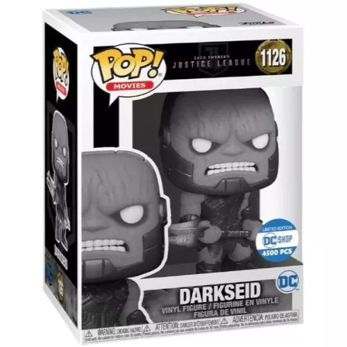 Funko Pop! Darkseid #1126 Metallic Black and White Box