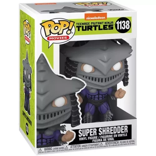 Funko Pop! Super Shredder #1138 Nickelodeon Teenage Mutant Ninja Turtles Box