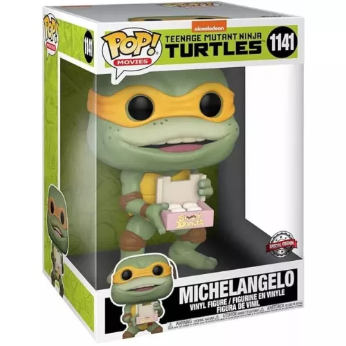 Funko Pop! Michelangelo #1141 10 Inch Nickelodeon Teenage Mutant Ninja Turtles Box