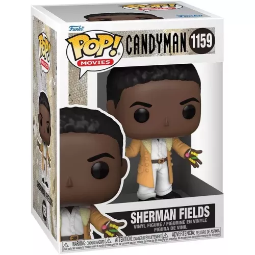 Funko Pop! Sherman Fields #1159 Candyman Movies Vinyl Figure Box